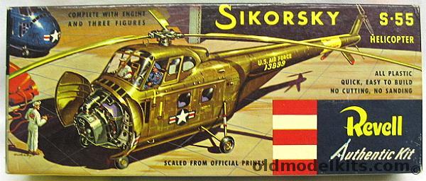 Revell 1/48 Sikorsky S-55  Pre 'S' Issue, H214-89 plastic model kit